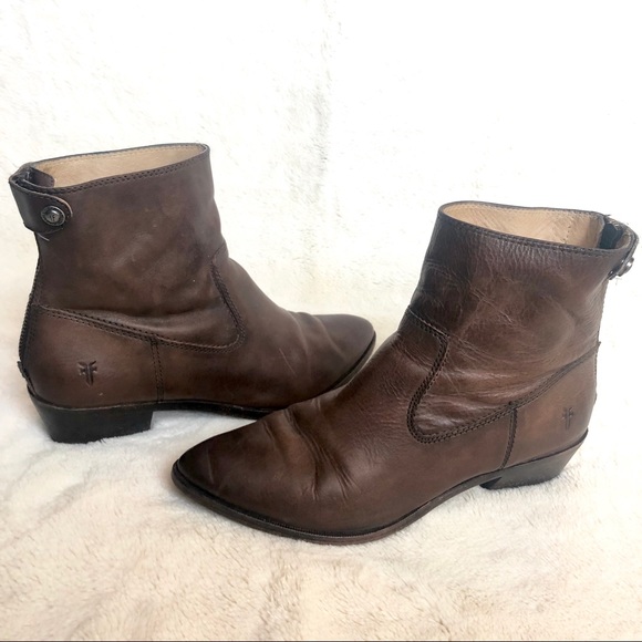 Frye Shoes - Frye snap-back short boot